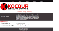 Desktop Screenshot of kocour.com